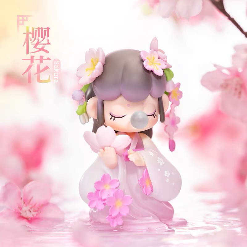 Authentic Rolife Nanci Flower Garden Series Blind Box New Figure Birthday Gift for Girls