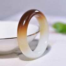 (Cat Home preferred) Hetian Jade sugar white jade bracelet dress female Xinjiang Qiemo natural jade jade bracelet