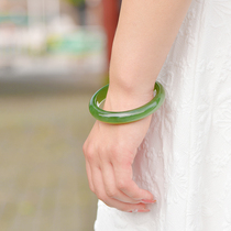 (Cat Home preferred) Hetian Jade Jasper bracelet Russian Jasper womens fine jade bracelet natural cat eye jade bracelet