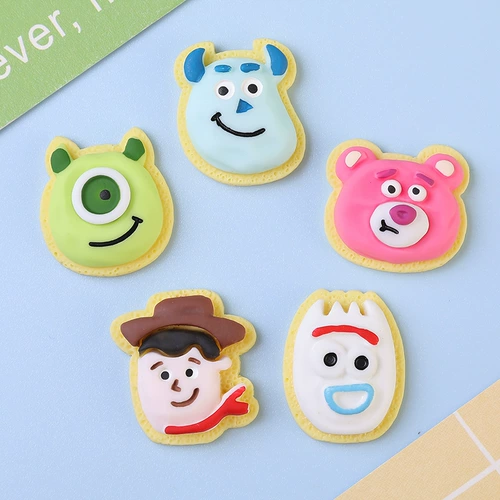 Трехмерная водостойкая мультяшная наклейка, кремовые космические аксессуары, 3D