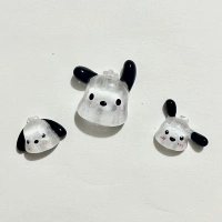 3 прозрачных собак Pachy (один большой и два маленьких) и раздайте безчетливый клей