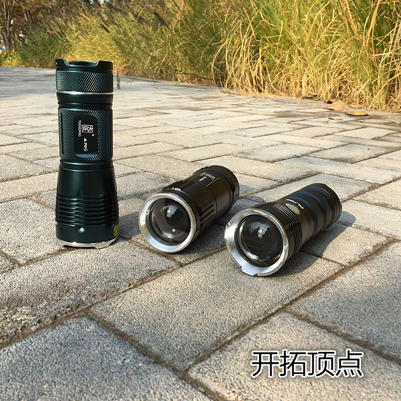 Beijing Pioneer Vertex 760 700p A70S T7S night fishing light white blue purple four light source zoom 10w fishing light