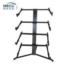 Multi-layer electronic piano stand floor stage triangle anti-electric guitar display stand with wireless performance stand