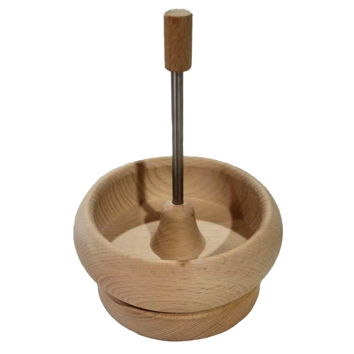 French embroidery Handmade wooden beaded disc quick string rice beads beading wearer diy made large stock