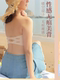 无肩带打底冰丝裹胸内衣防滑内搭防走光无痕抹胸聚拢薄款文胸潮流