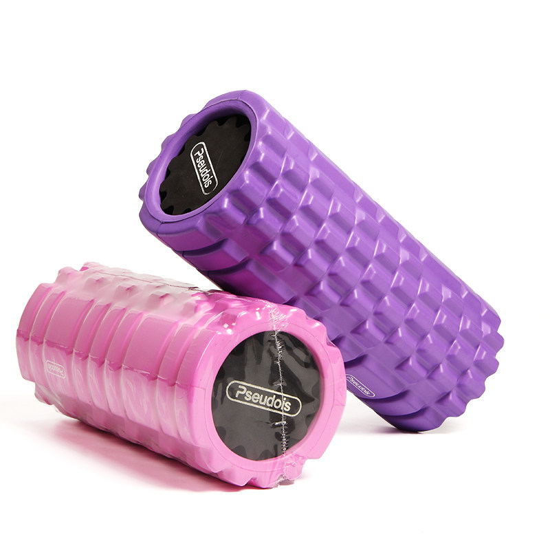 Sports fitness yoga hollow threaded shaft yoga column EVA foam shaft roller deep massage to relax muscles