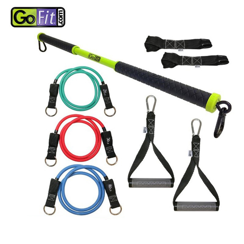 GOFIT resistance training stick Pilates stick puller elastic rope high elastic slimming professional fitness