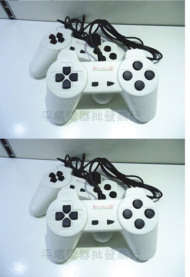 Nintendo TV cắm thẻ vàng máy trò chơi đỏ và trắng hoài cổ cổ điển FC chín pinhole xử lý sừng - Người điều khiển trò chơi tay cầm chơi game xiaomi