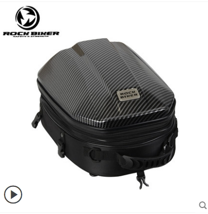 Locomotive hard shell riding large-capacity rear seat bag knight bag fuel tank bag helmet bag shoulder waterproof bag luggage bag