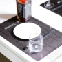 mét khối không thấm nước PVC bát mat mat mat vật liệu cách nhiệt cách nhiệt bảng pad coaster mat thảm pad Tây - Khăn trải bàn mẫu khăn trải bàn đẹp