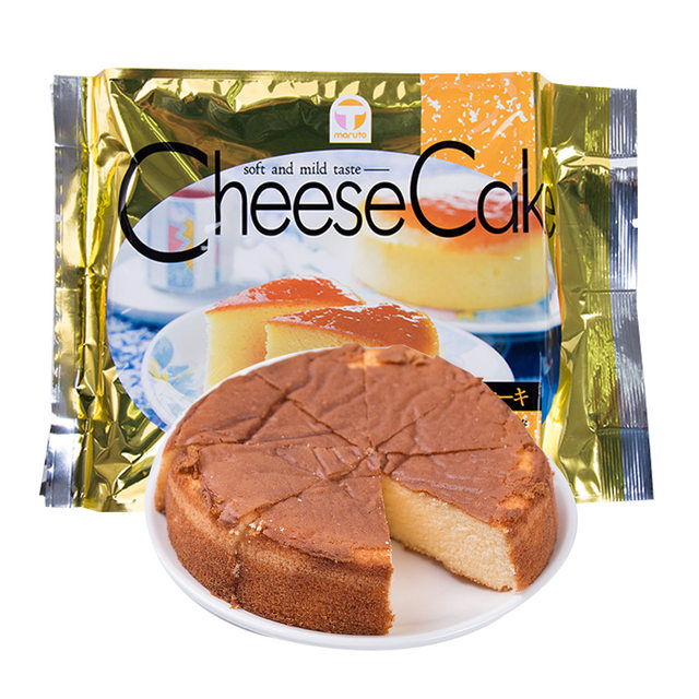 Japan imported Marudong Cheese Cake rich cheese cake 180g/maru cake imported snacks