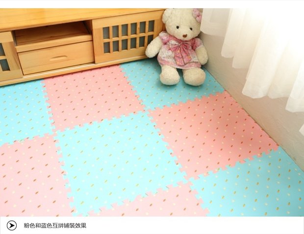 Bé bọt xốp lớn dày bò mat khâu câu đố mat phòng ngủ sàn mat miếng xốp lót sàn