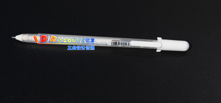 Japan Sakura original high-gloss pen white line pen Black paper painting special pen