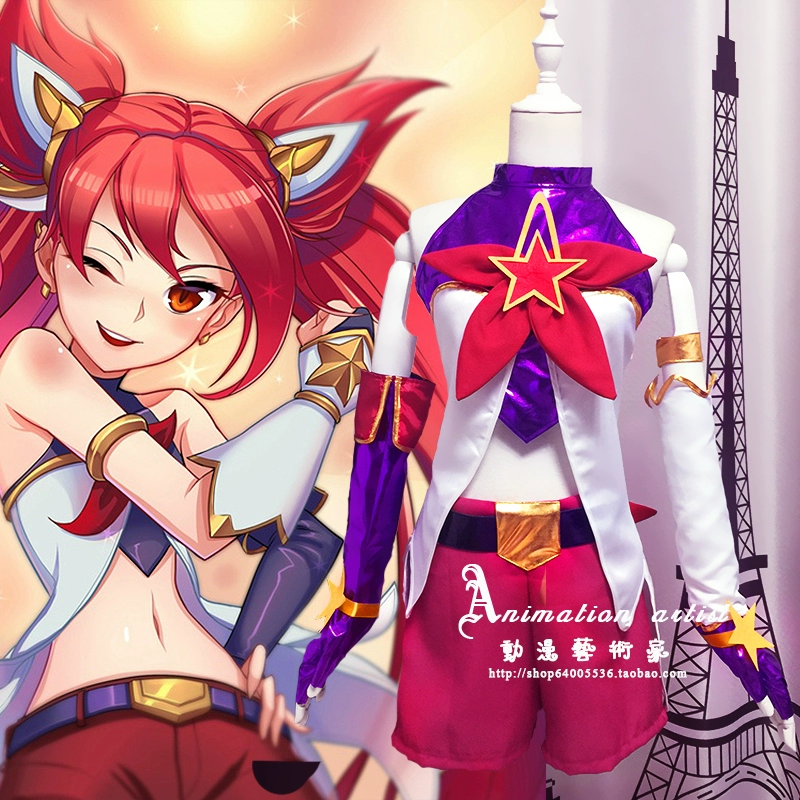 Jin Kesi JINX Liên minh huyền thoại LOL Star Guardian Magic Girl Cosplay Hoạt hình trò chơi Trang phục - Cosplay