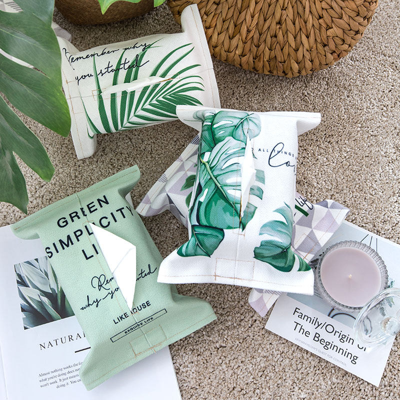 In tissue sleeve cotton tissue tissue suite Nordic tissue sleeve drawing toilet paper sleeve in-car drawing toilet paper sets household