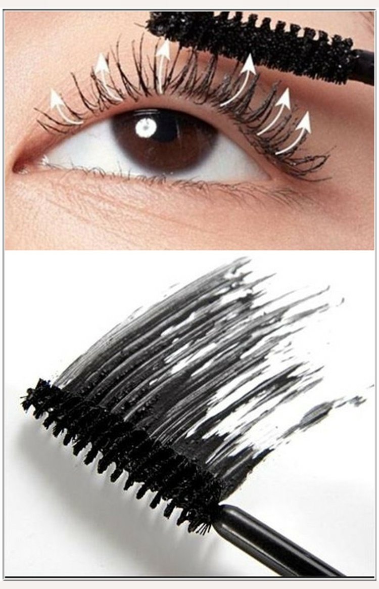 Mascara không thấm nước dài xoăn xoăn mã hóa dài không nhuộm sợi trang điểm tăng trưởng chất lỏng siêu dày thực vật tinh khiết mascara karadium