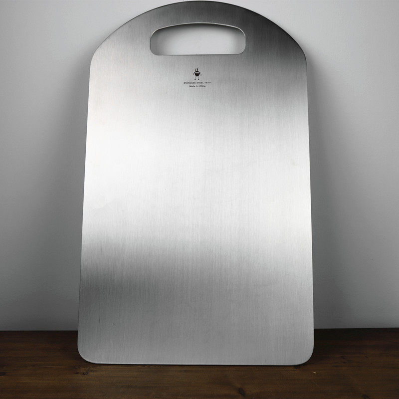 Small monster 304 stainless steel deck sanitary anti - mildew cutting board cutting board kitchen thickens household