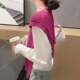 Spring and Autumn Cashmere Knitted Shawl Women's Knotted Korean Style