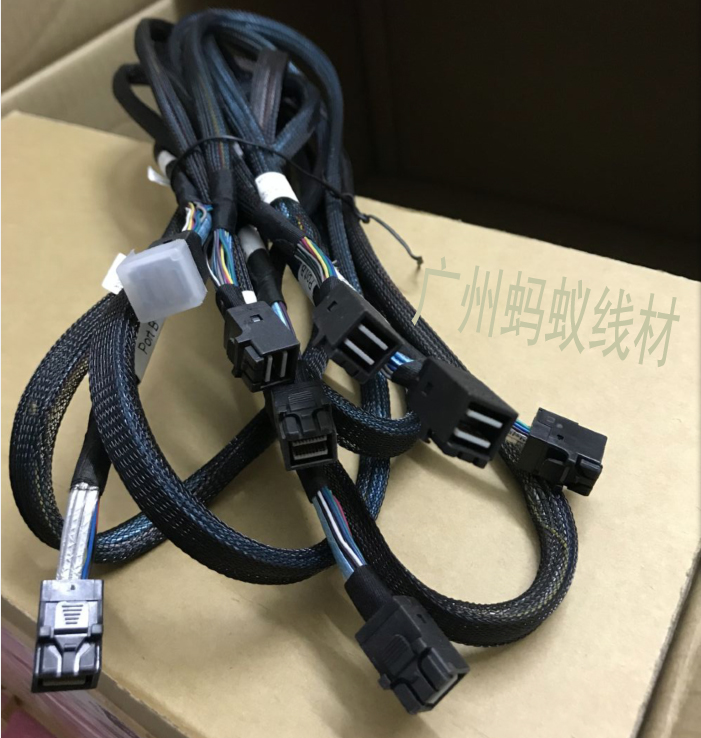 1 meter built-in MINI SAS SFF 8643 to SFF-8643 connection line data line storage array line