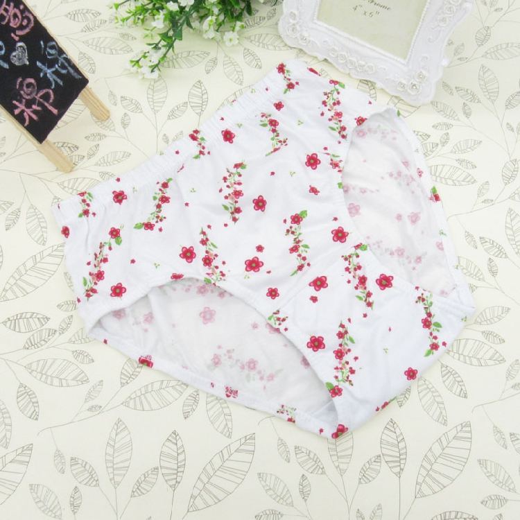 Zhuo Yi phụ nữ đồ lót cotton, quần nữ, quần short cotton, quần short eo cao, đầu 3 dải đồ lót dành cho những cô nàng màn hình phẳng
