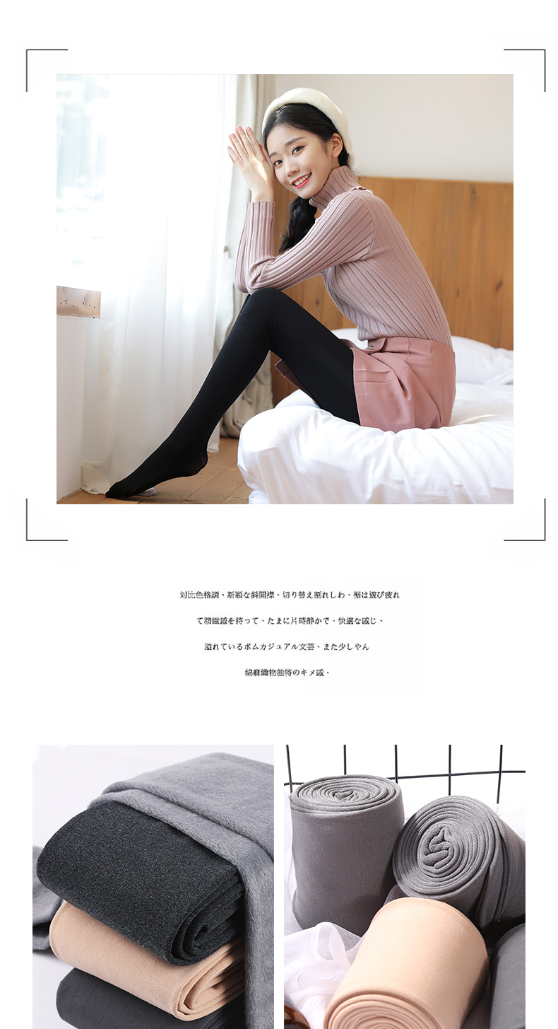 Quần lửng nam cực dày mùa thu và mùa đông màu đen quần legging màu đen cộng với nhung ấm bên ngoài mặc một phần dày tất 3d