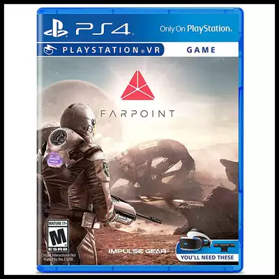 Ps4英語 Vr Game Farpoint 遙遠星際遠點 極點光槍遊戲