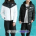 Giày thể thao nam   có mũ trùm đầu ấm áp hai mặt áo khoác cotton 939439-928834-010 - Thể thao xuống áo khoác