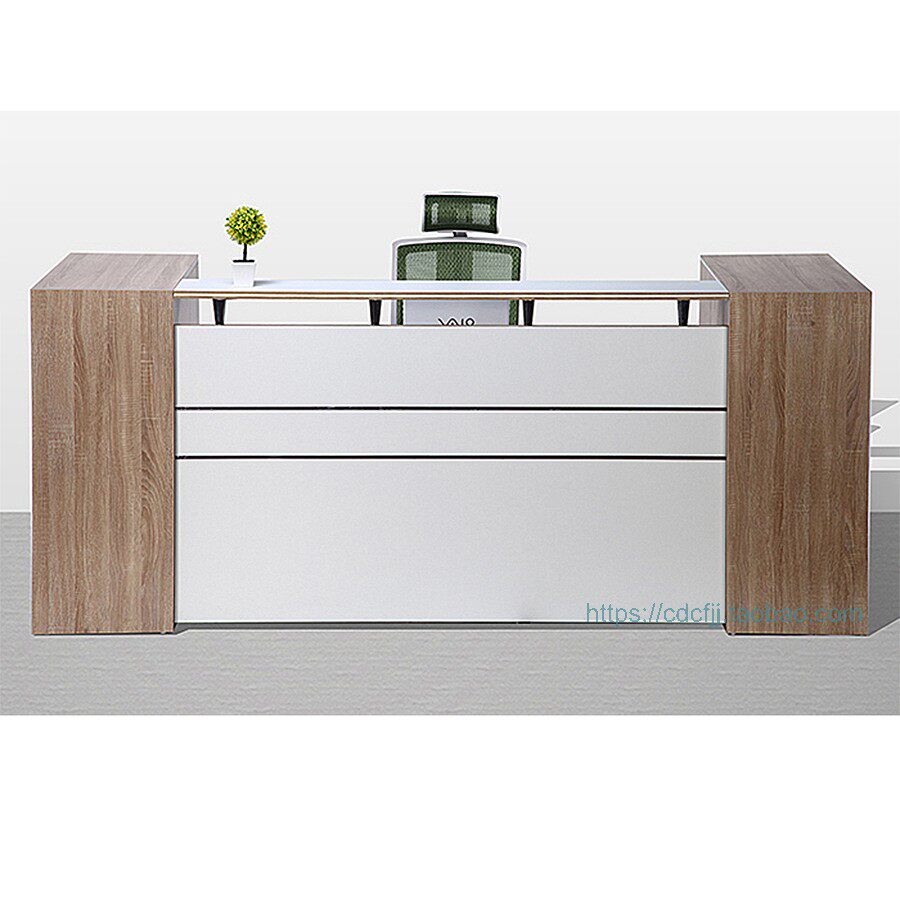 Chengdu office furniture company welcome bar, front desk, consultation, cash desk desk, desk customization