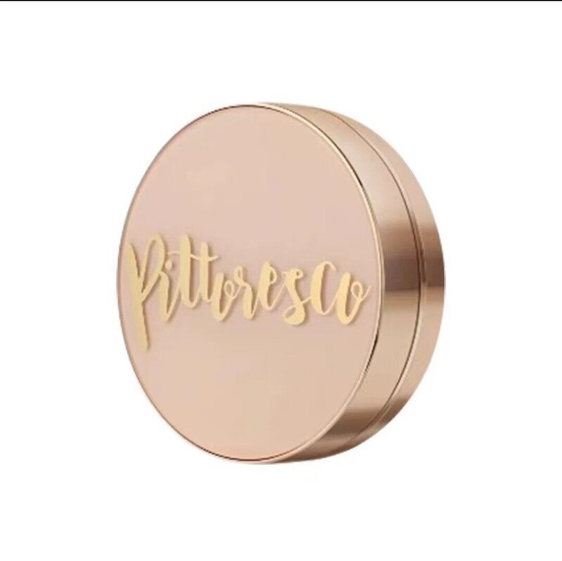 Pink Cushion for a Natural Makeup Look! Korean Pittoresco Moisturizing Cushion for Skin Care and Concealing, 15g with Refill Pink Cushion for a Natural Makeup Look! Korean Pittoresco Moisturizing Cushion for Skin Care and Concealing, 15g with Refill