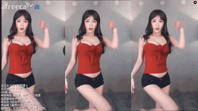 韩国女主播BJ-冬天11:红色味道的乳摇女神,晃动的心神乱颤