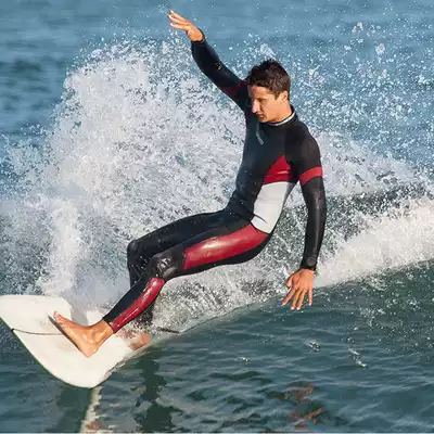 Diving suit 3mm long sleeve warm wetsuit male sun protection men swimming snorkeling surfing jellyfish coat