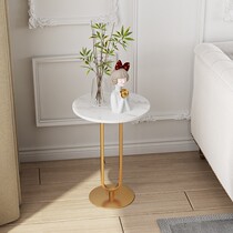 Marble sofa side several light lavish bedside table minimalist living-room corner Several round tables Nordic small tea table round table