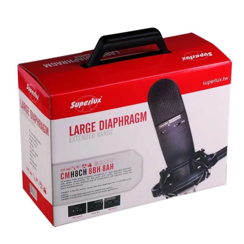 Superlux/舒伯乐 CMH8AH 8CH 8BH Профессиональный записывающий микрофон живой приборной микрофон
