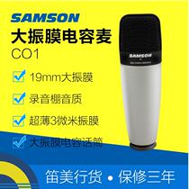 Samson Shanxun c01 professional large diaphragm condenser microphone Vocal instrument recording dubbing K song microphone