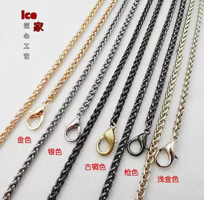 5mm lantern chain Bag chain Metal bag with metal chain Bag with chain accessories Mini bag chain Single purchase