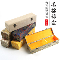 High-end Brocade Box China Wind Прямоугольный Набор Calligraphy And Calligraphy Character Box Содержащий Коллекцию Подарков Scroll Scroll Gift