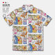 Cartoon Cute Pooh Pink Piggy Bear POLO