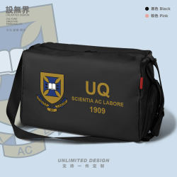 University of Queensland UQ Fitness Bag Outdoor Sports Yoga Student Lightweight Couple Shoulder Sports Bag Design Unbounded