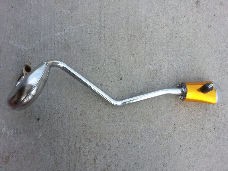 49CC Mini locomotive accessories for your car accessories 49CC Mini small, pineapple exhaust pipe special