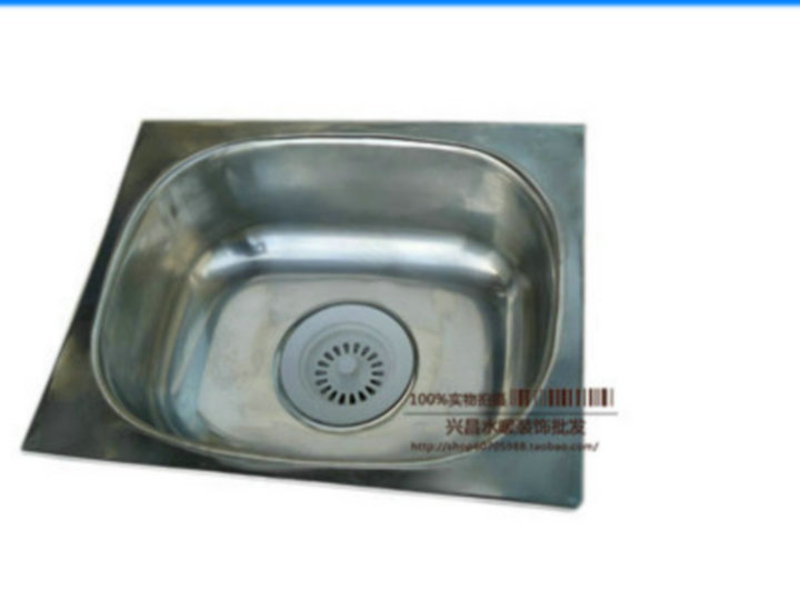 XC stainless steel single sink kitchen sink stainless steel sink 3731 folded star basin water tap