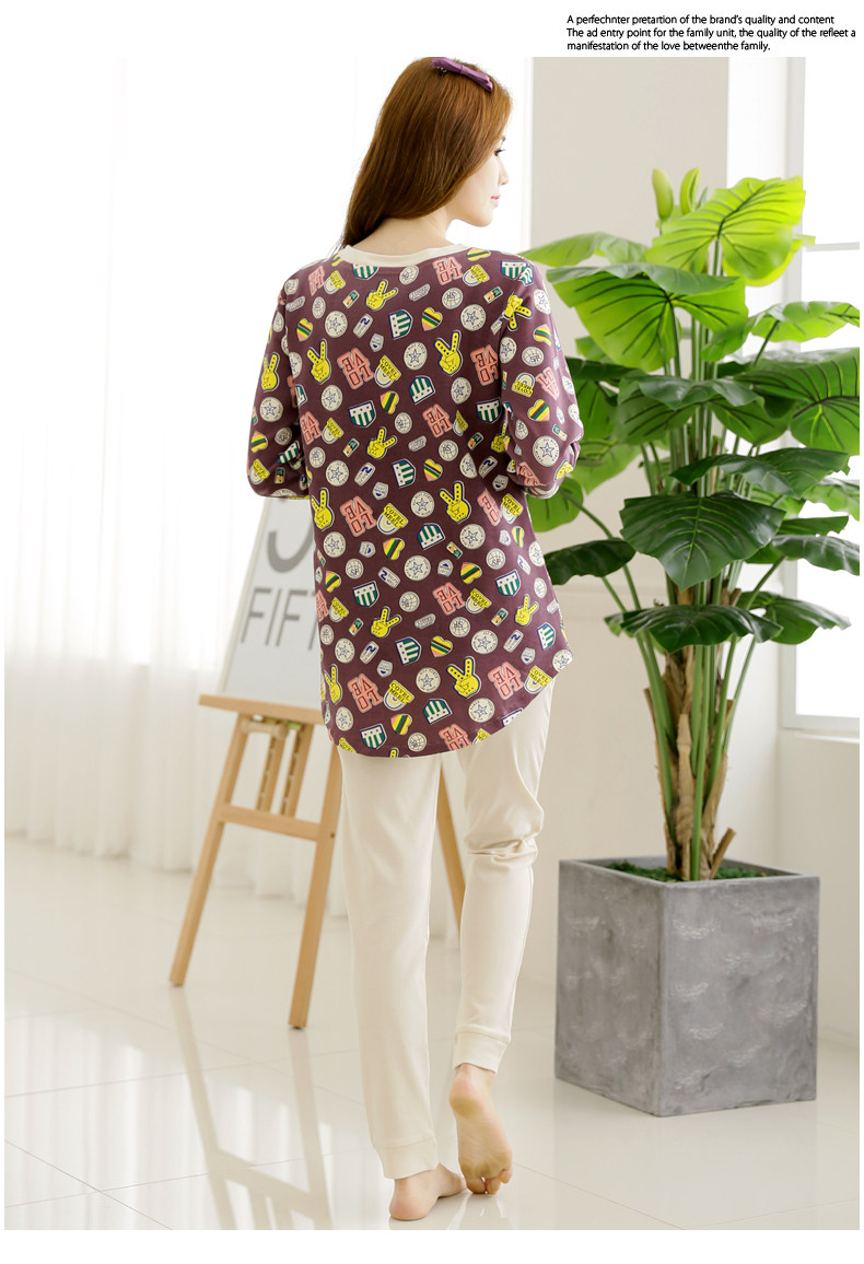 Pyjama mixte en Coton à manches longues - Ref 3004618 Image 17