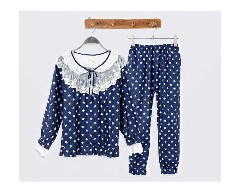 Pyjama mixte en Coton à manches longues - Ref 3004562 Image 8