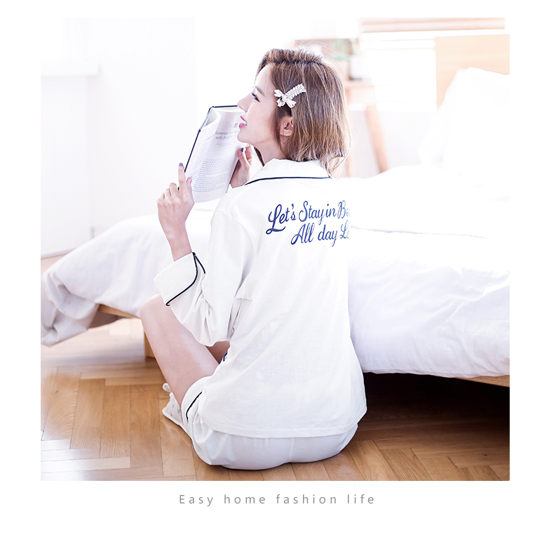 Pyjama mixte en Coton à manche courte - Ref 3004509 Image 29