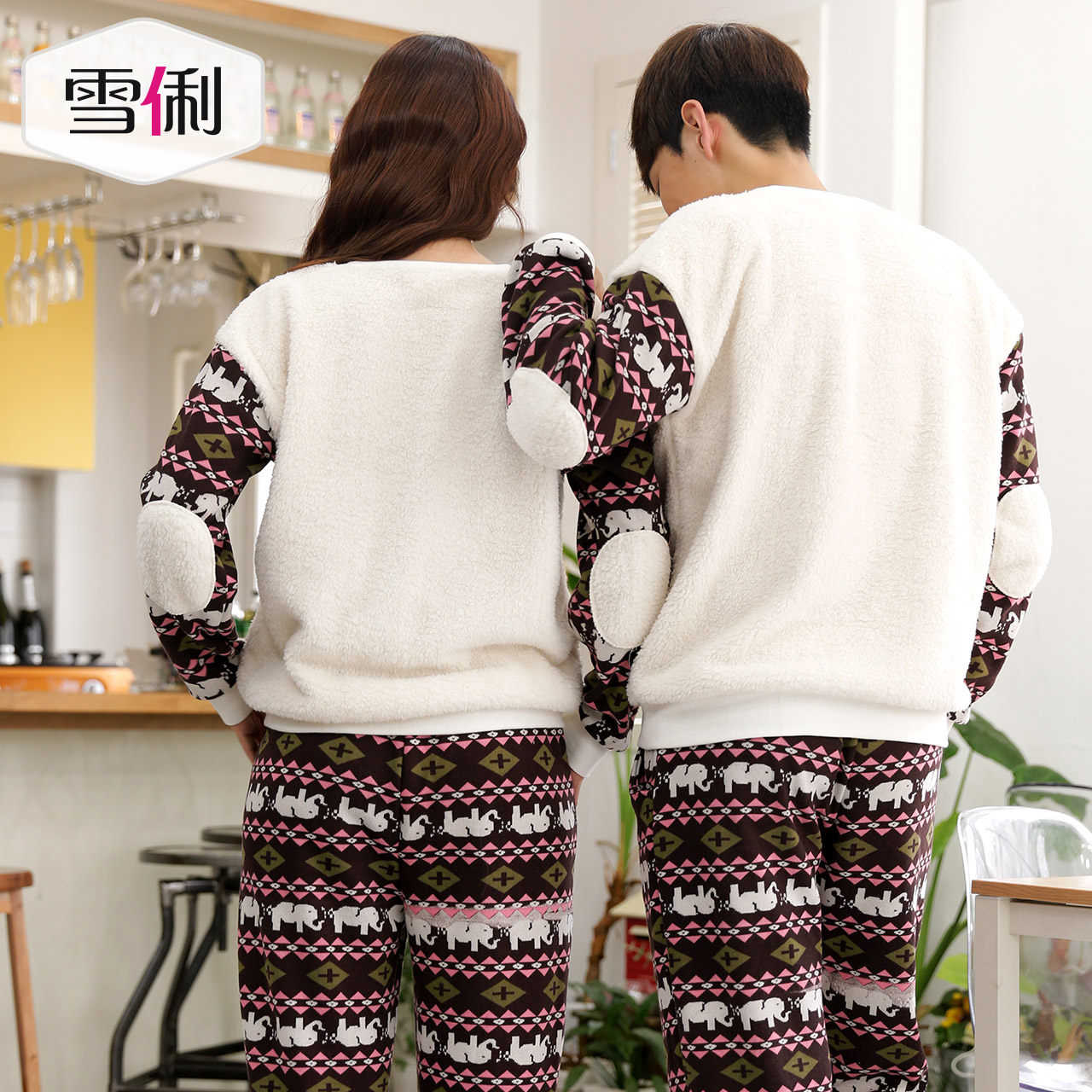 Pyjama mixte en Polyester Polyester  à manches longues - Ref 3004528 Image 5