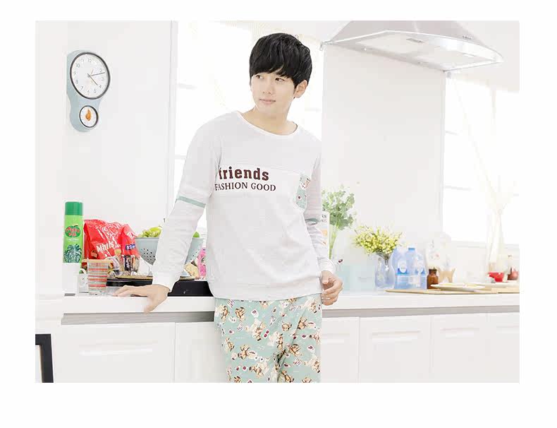 Pyjama mixte en Coton à manches longues - Ref 3004502 Image 15