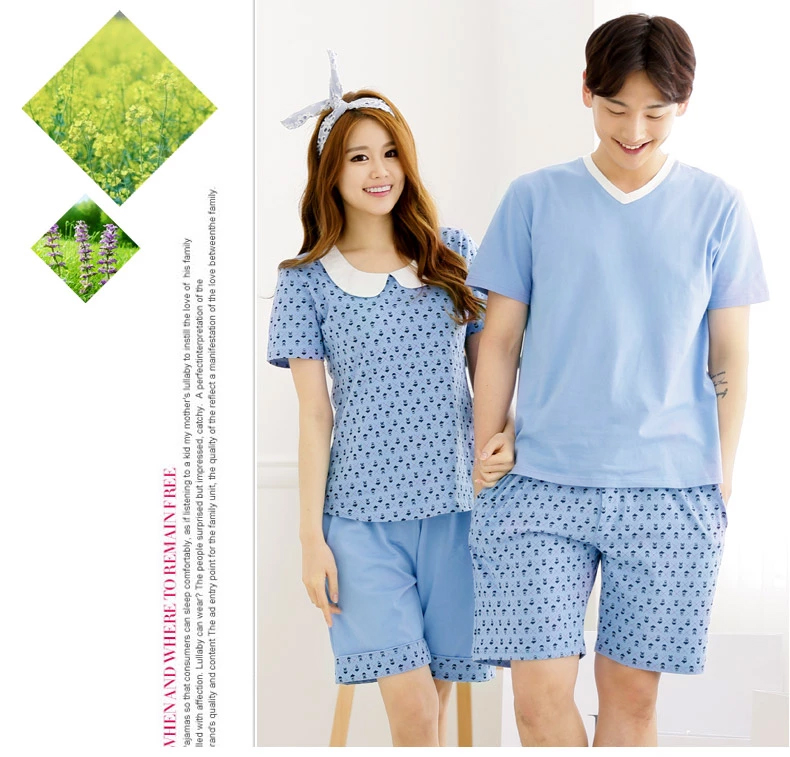 Pyjama mixte en Coton à manche courte - Ref 3004622 Image 15