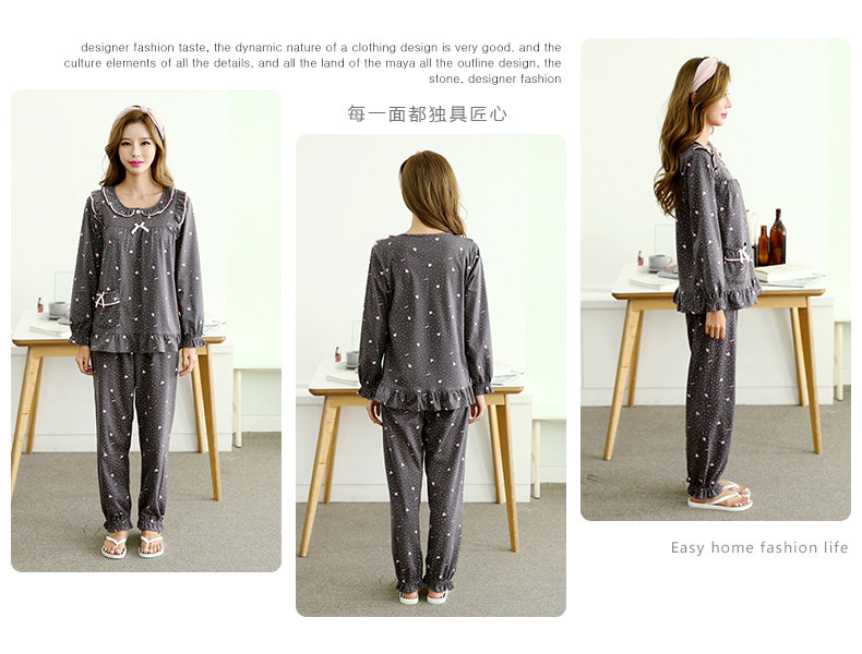 Pyjama mixte en Coton à manches longues - Ref 3004491 Image 10