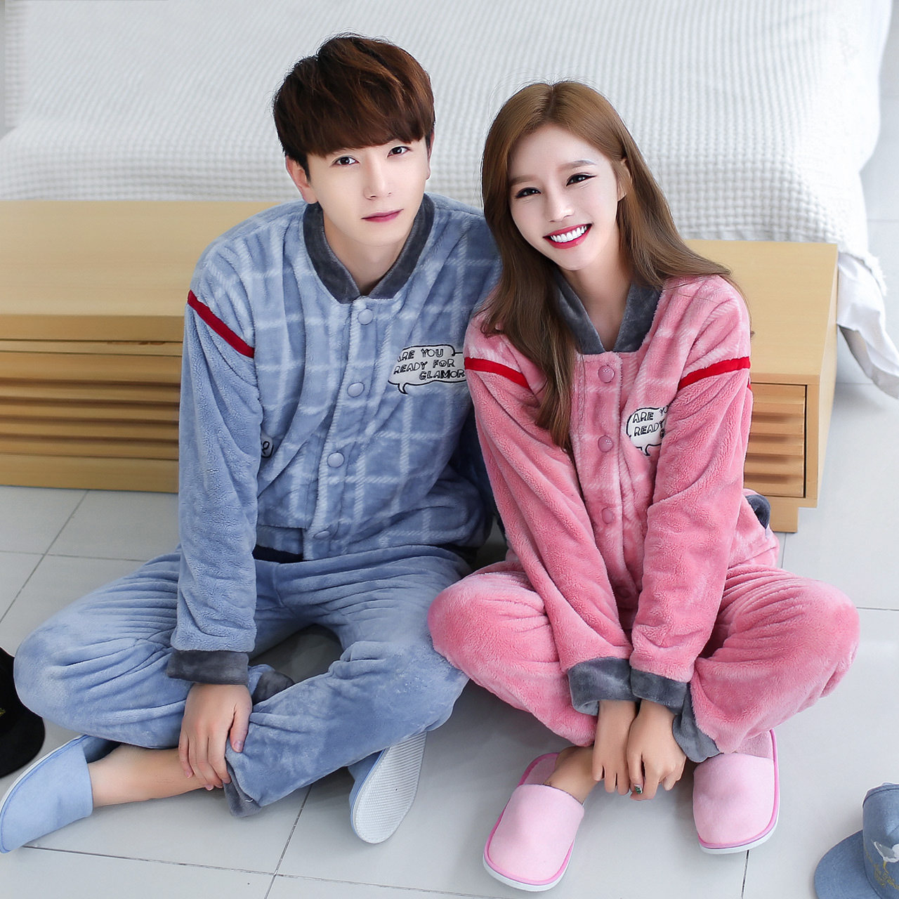 Pyjama mixte en Polyester Polyester  à manches longues - Ref 3004553 Image 4