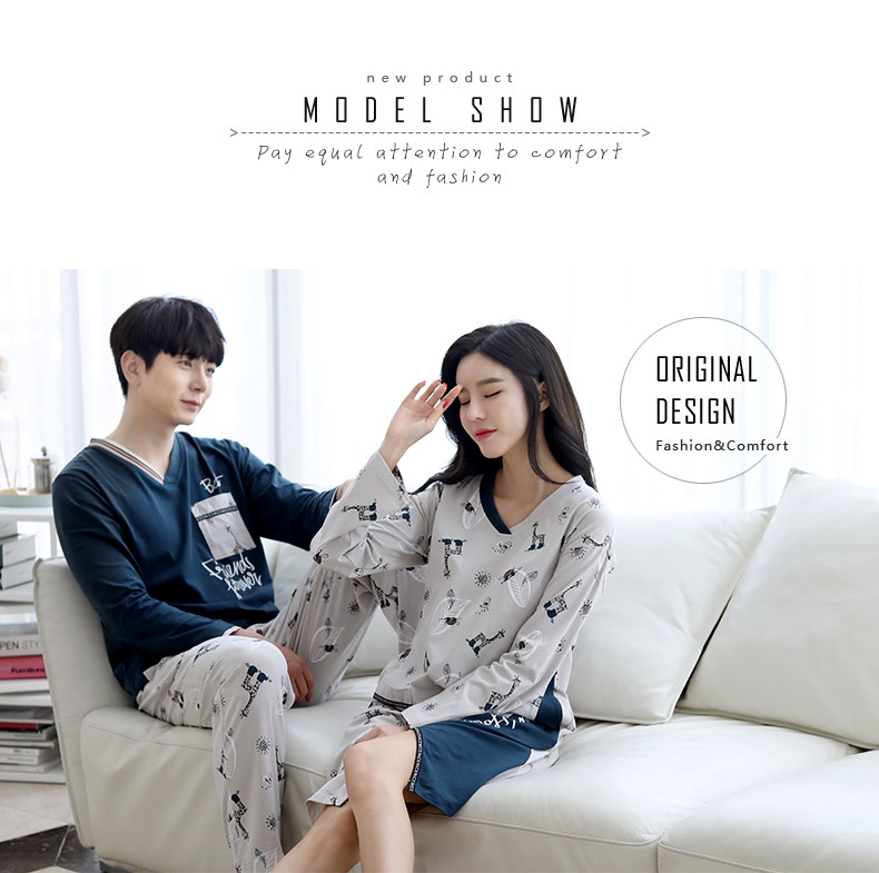 Pyjama mixte en Coton à manches longues - Ref 3004545 Image 6