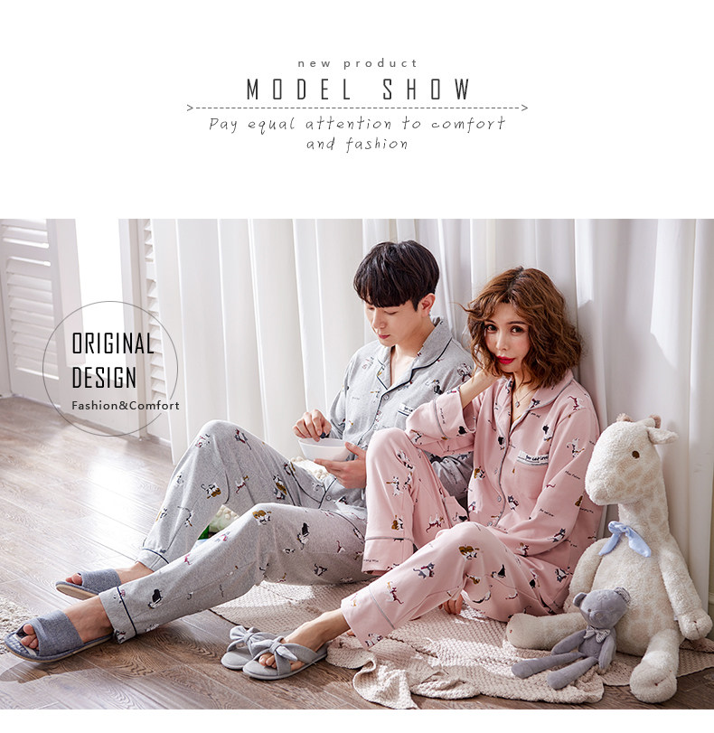 Pyjama mixte en Coton à manches longues - Ref 3004636 Image 6